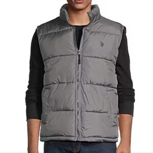 U.S. POLO ASSN. Signature Vest Men's Size Medium, gray. Brand new